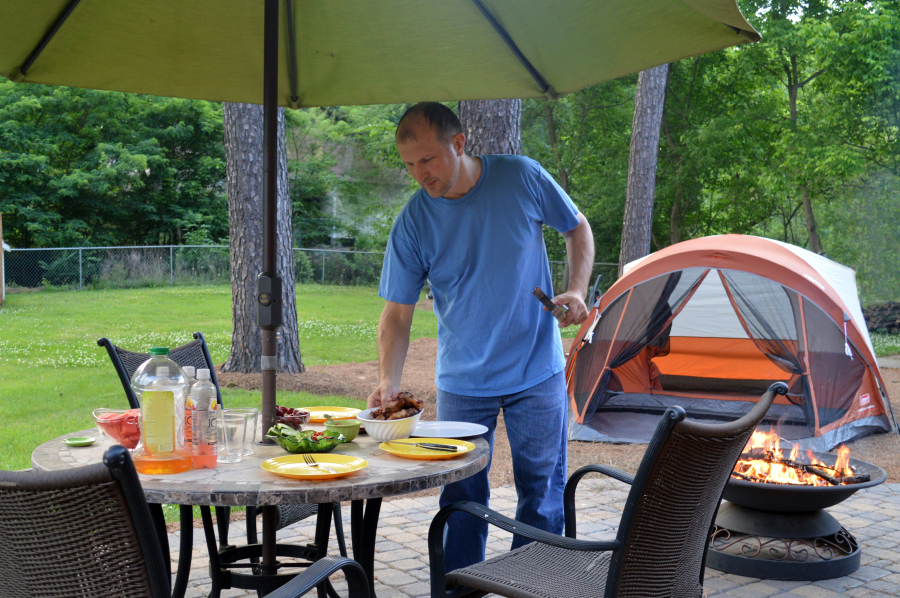 famille au camping a l annee La Rochelle